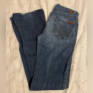 7FAMK Flare Jeans